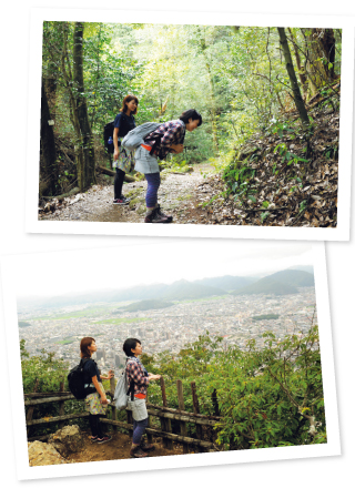 05金華山のてっぺんから岐阜市を見渡すイメージ01